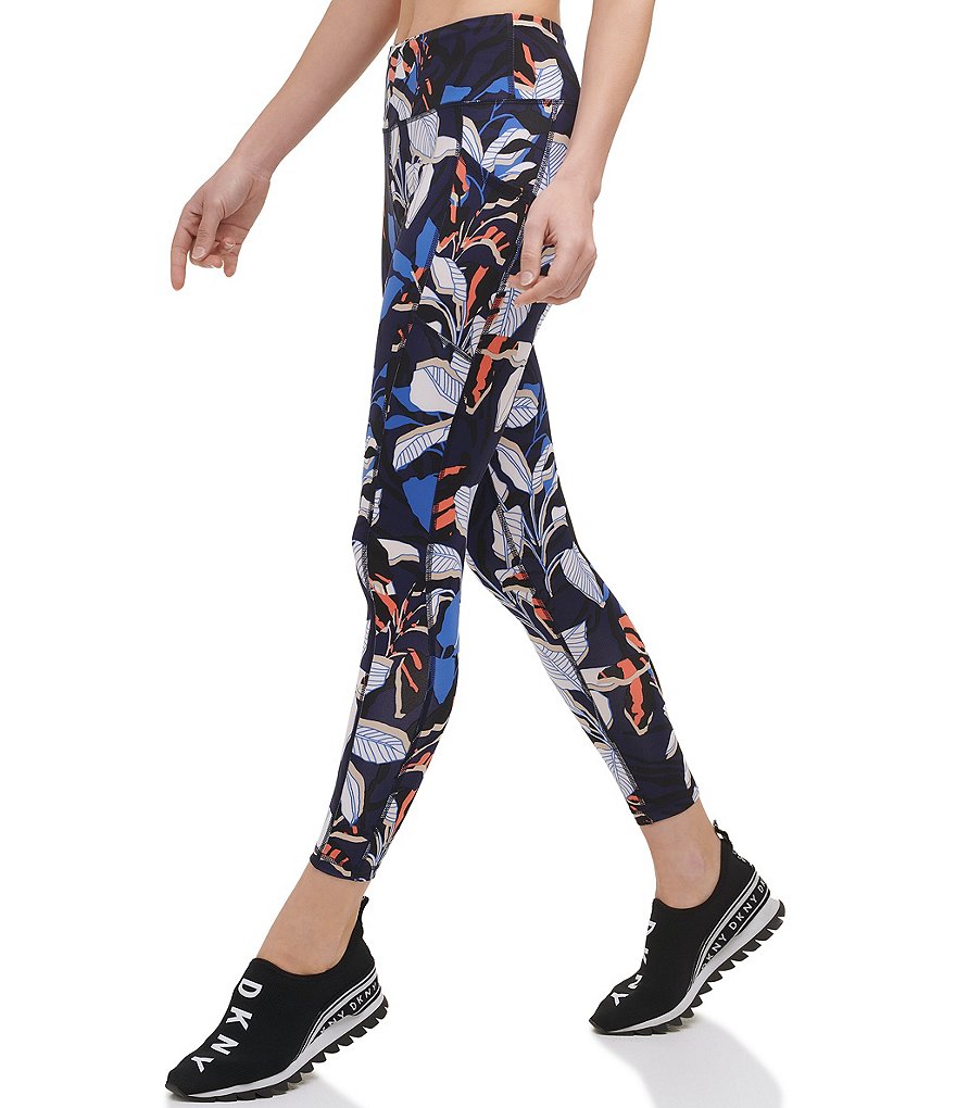 Marc New York Ombre Tie Dye High Rise 7/8 Pull-On Leggings