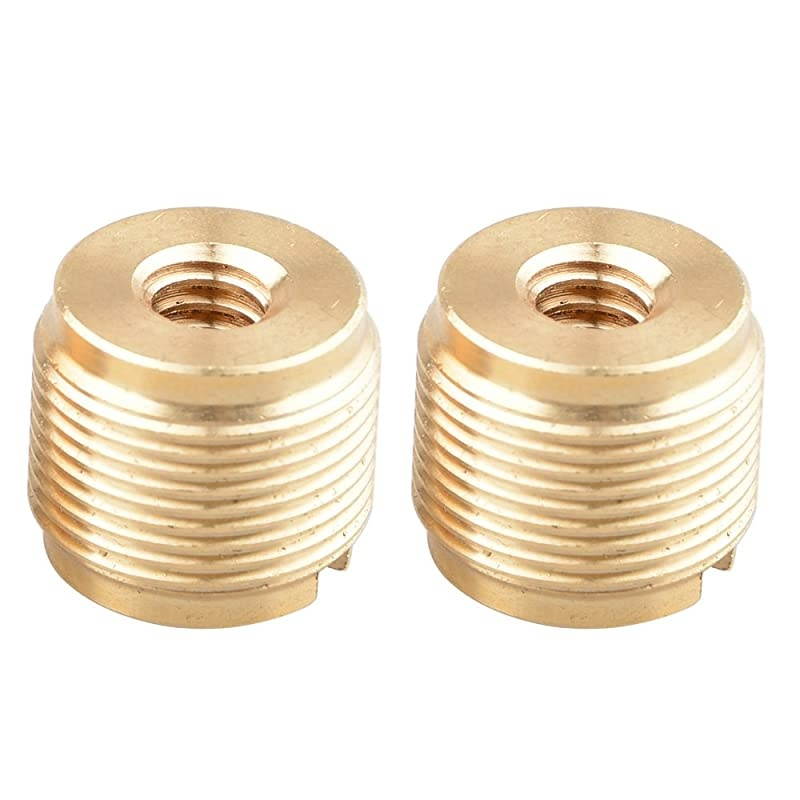 Female 1/4"-20 to 5/8"-27 Male 2 Piece Mic Adapter