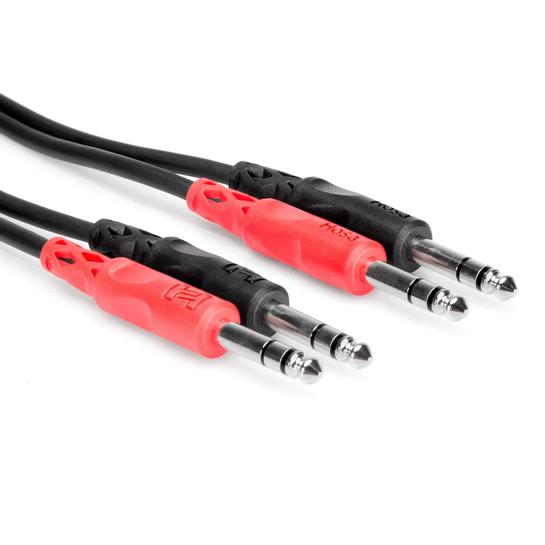 HOSA TECHNOLOGY INC. CSS201 Dual Balanced 1/4-1/4 3.3Ft