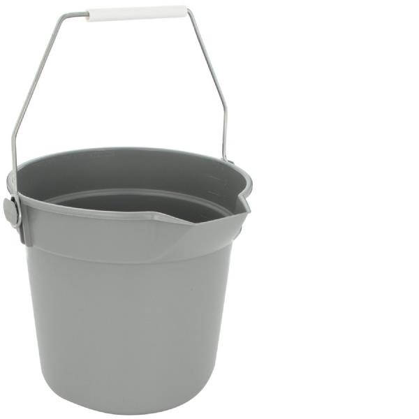 Impact Deluxe Hvy-Dty Bucket 10Qt Gray 5510