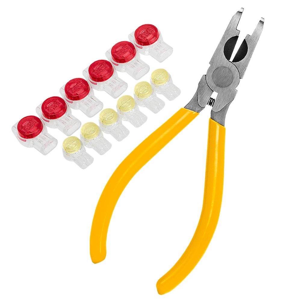 Platinum Tools Connector Pressing Telcom Pliers (12100C)