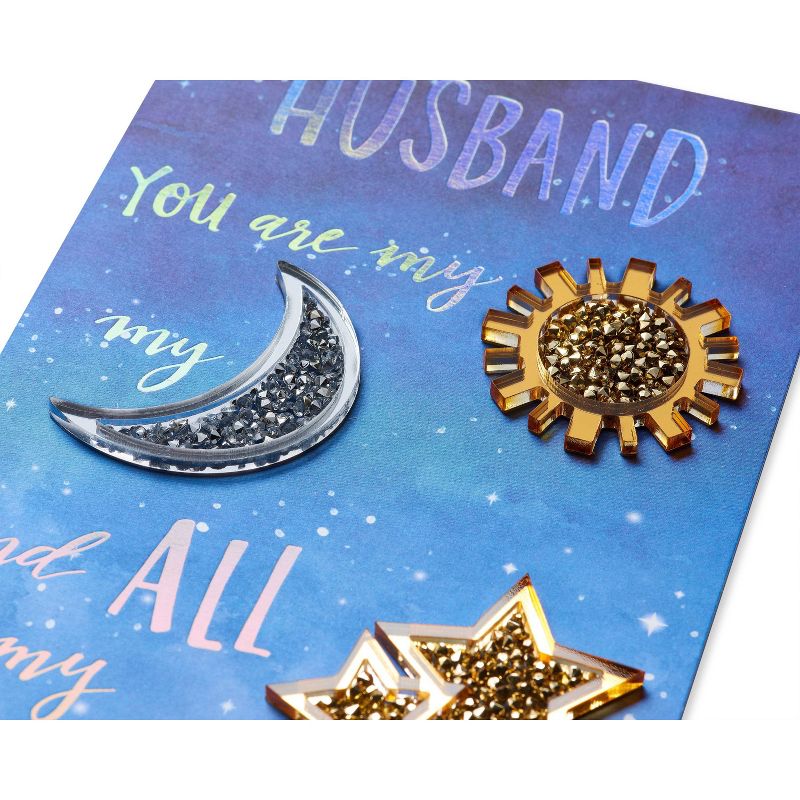 Father's Day Greeting Card Sun Moon Stars Hubby - PAPYRUS