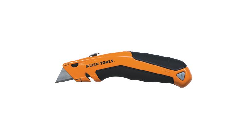 KLEIN TOOLS 44133 Utility Knife, Retractable, Utility, General Purpose, Rubber,