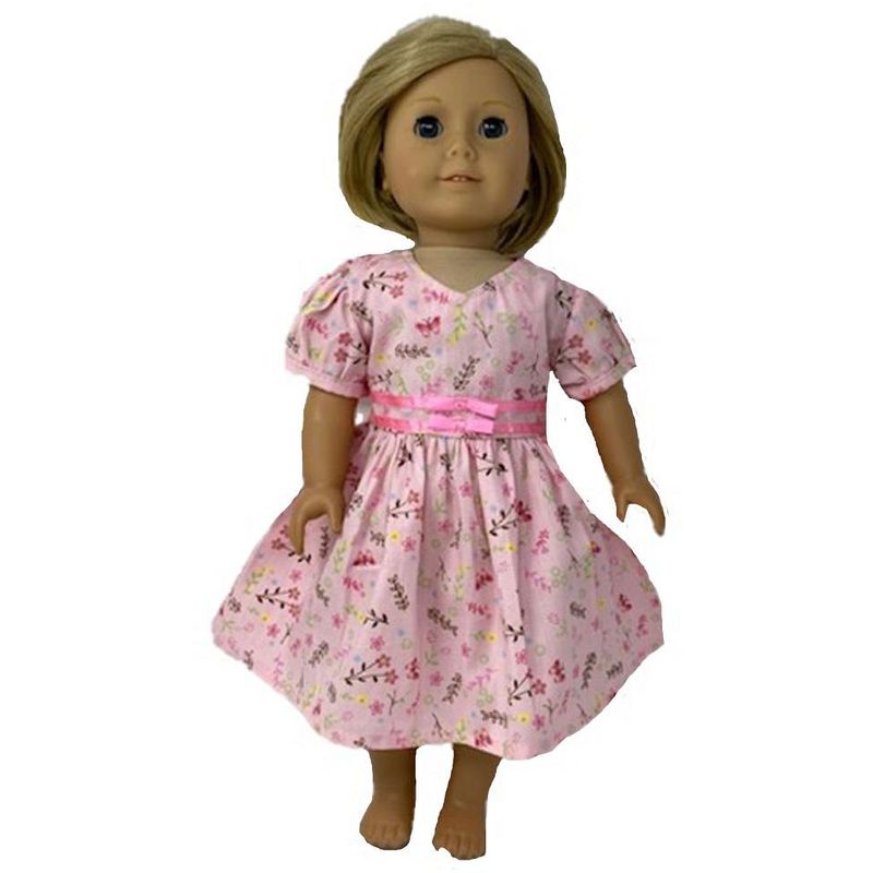 Doll Clothes Superstore Pink Dress Fits 18 Inch Girl Like Our Generation American Girl My Life Dolls