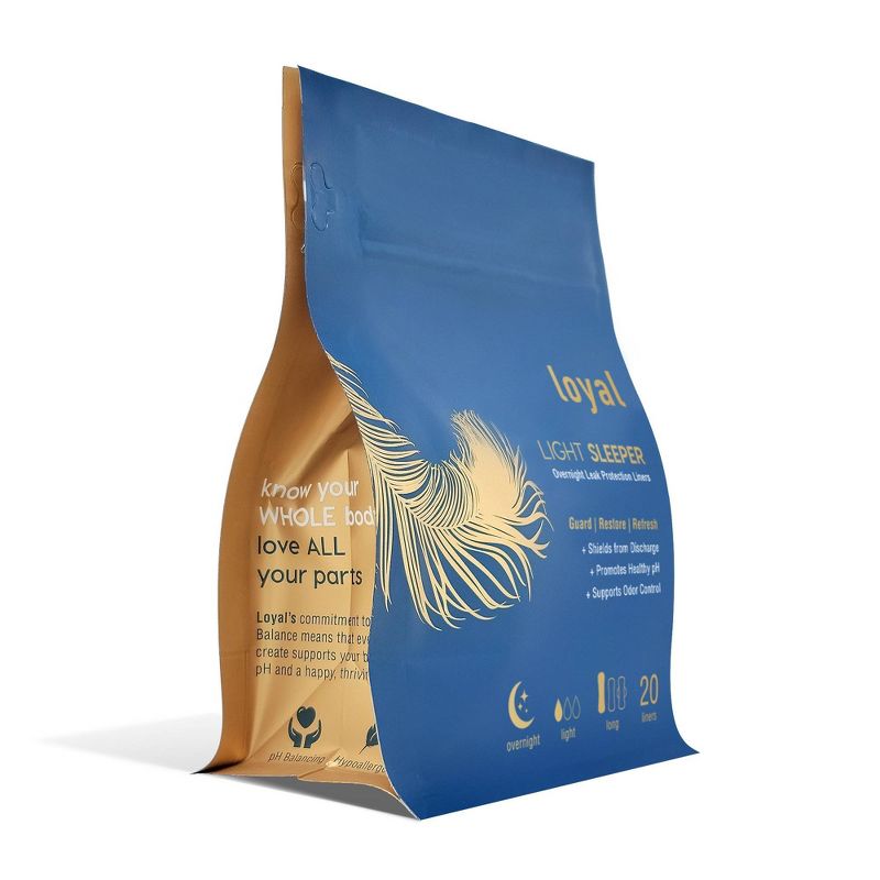 Loyal The Light Sleeper Overnight Leak Protection Liner - 20ct