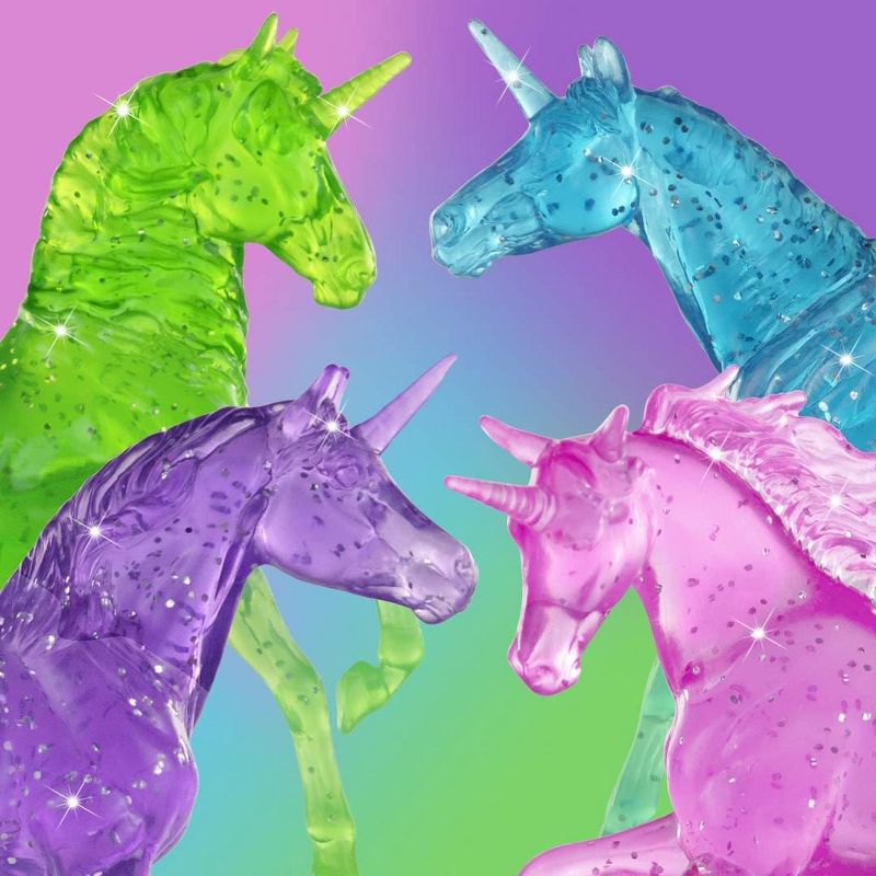 Breyer Stablemates 1:32 Scale Glitter Unicorns Gift Set of 4