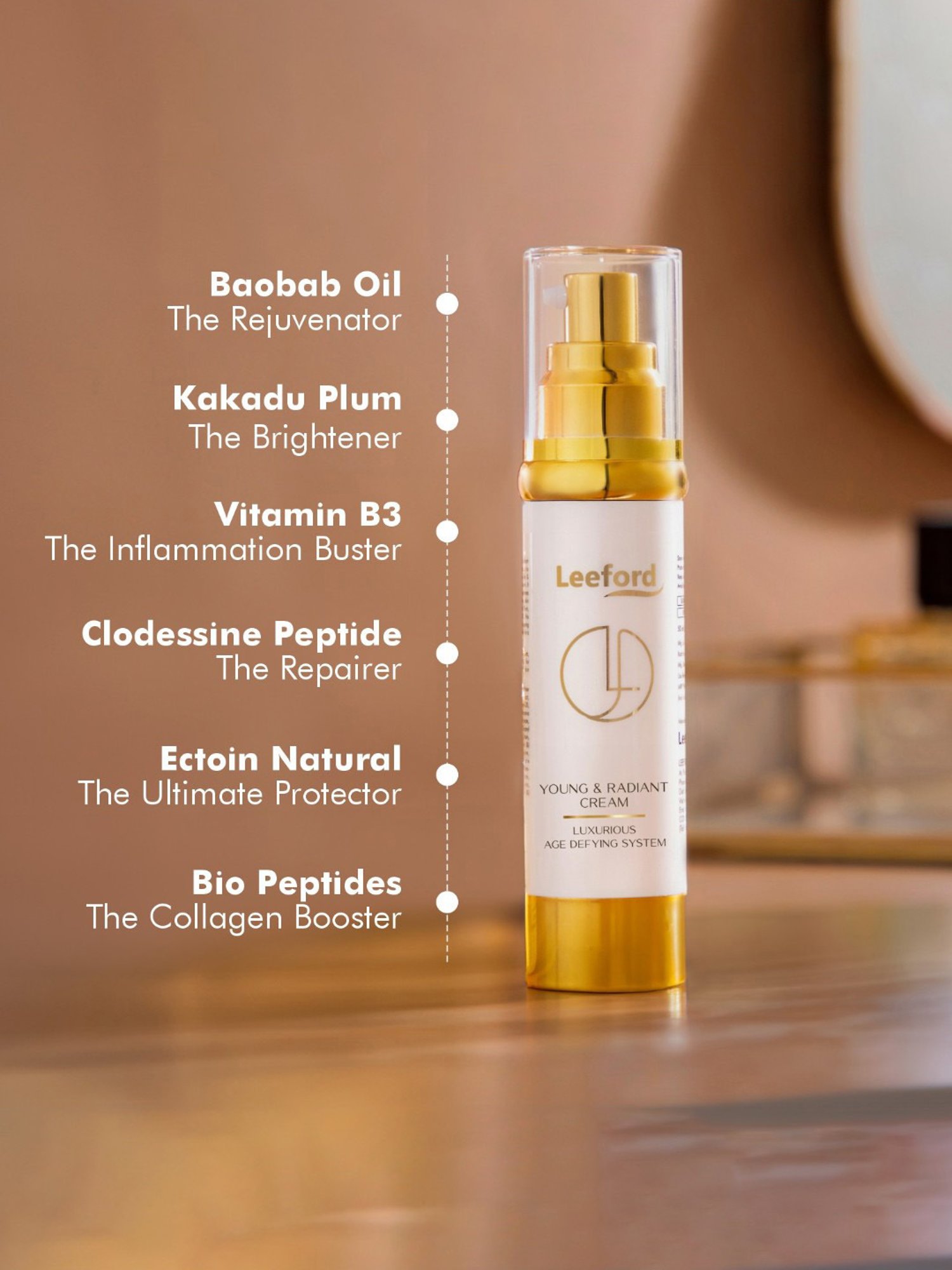 Leeford Young & Radiant Cream - 50 ml