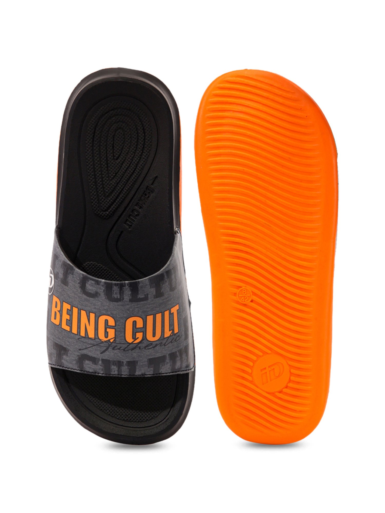 ID Men's Grey Slides