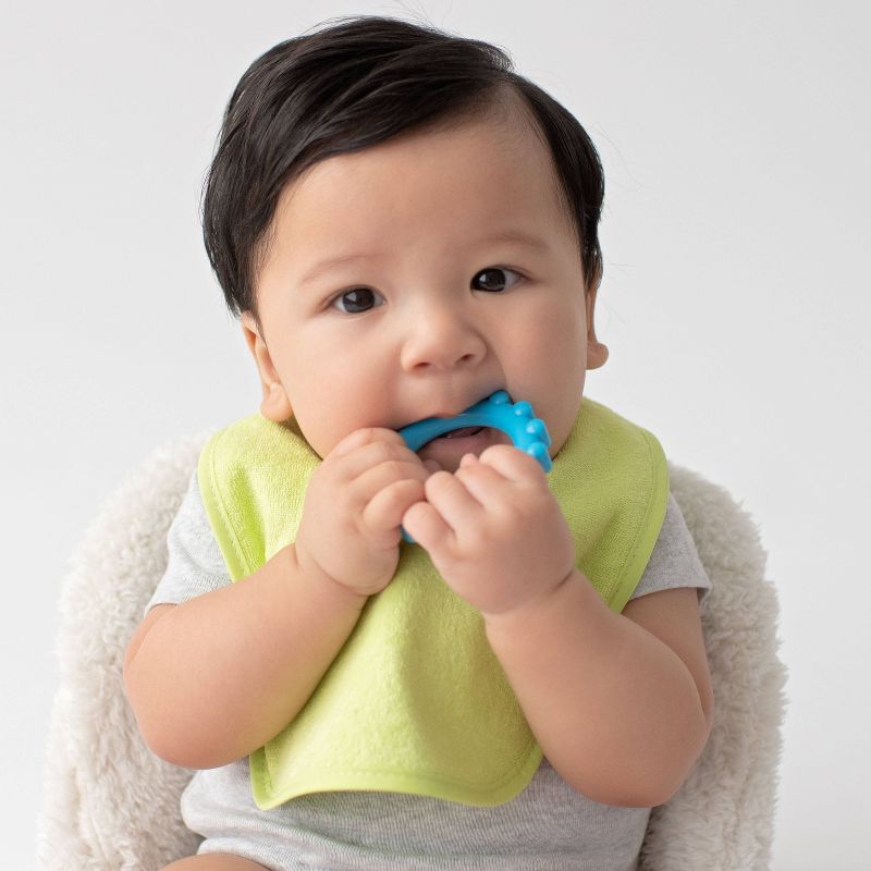 Neat Solutions Water-Resistant Lined Infant Bib Set Boy - 10pk