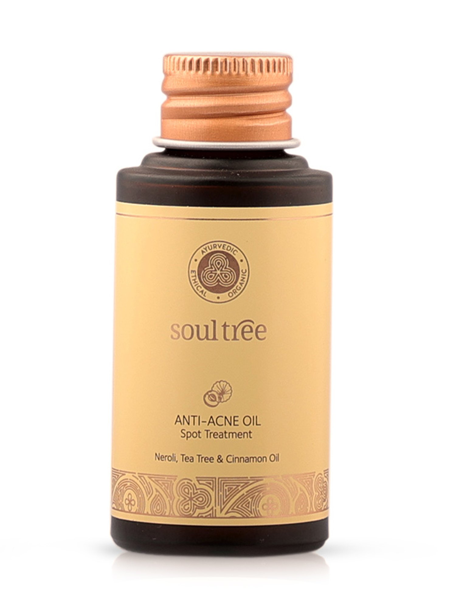 SoulTree Anti Acne Oil with Neroli, Tea Tree & Cinnamon Oils - 30 ml