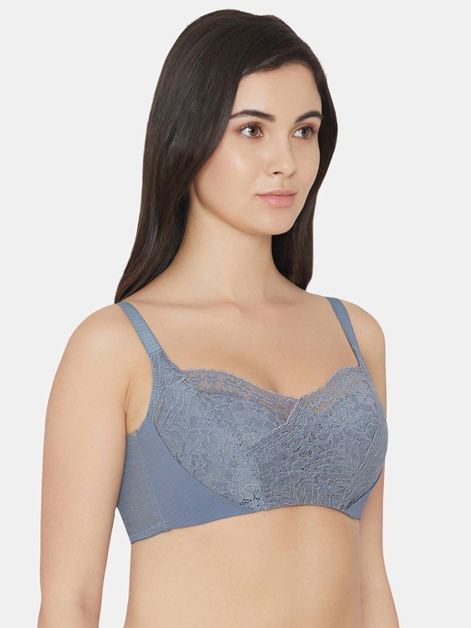 Wacoal Grey Lace Work Everyday Bra