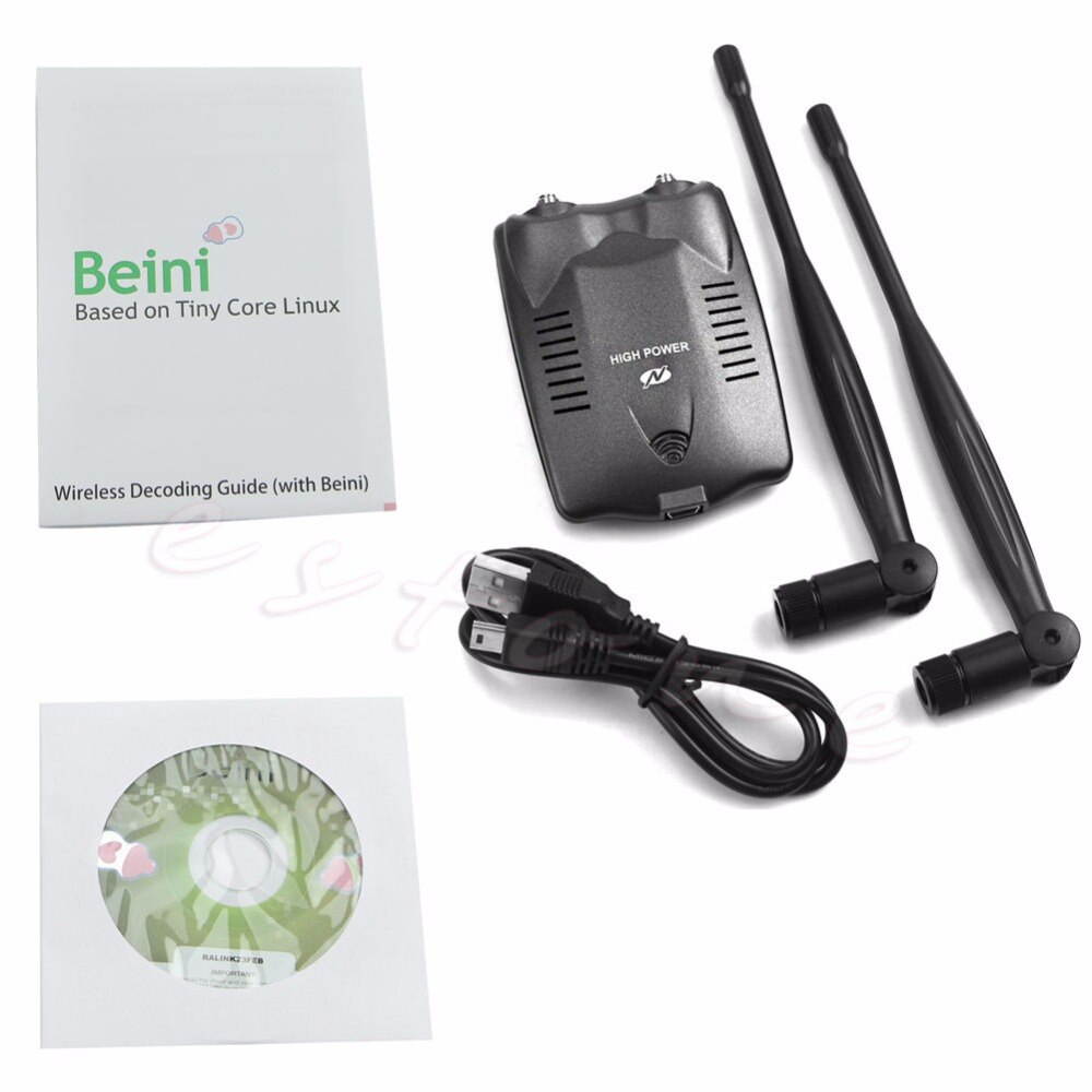 1 pcs 150M Wi Fi Blueway N9100 Password Cracking Decoder Free Wireless WiFi USB Adapter