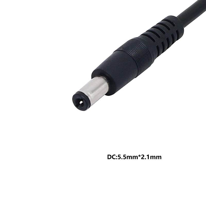 328ft USB 5V to DC 12V Converter Step Up Voltage Converter Power Cablefor Camera Desk lamp Speakers Blue Tooth Headset and Other 5V Devices55 x 21mm