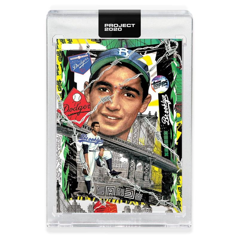 Topps Topps PROJECT 2020 Card 99 - 1955 Sandy Koufax by Tyson Beck