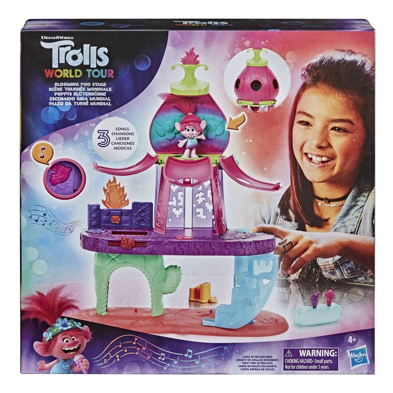 DreamWorks Trolls World Tour Blooming Pod Playset