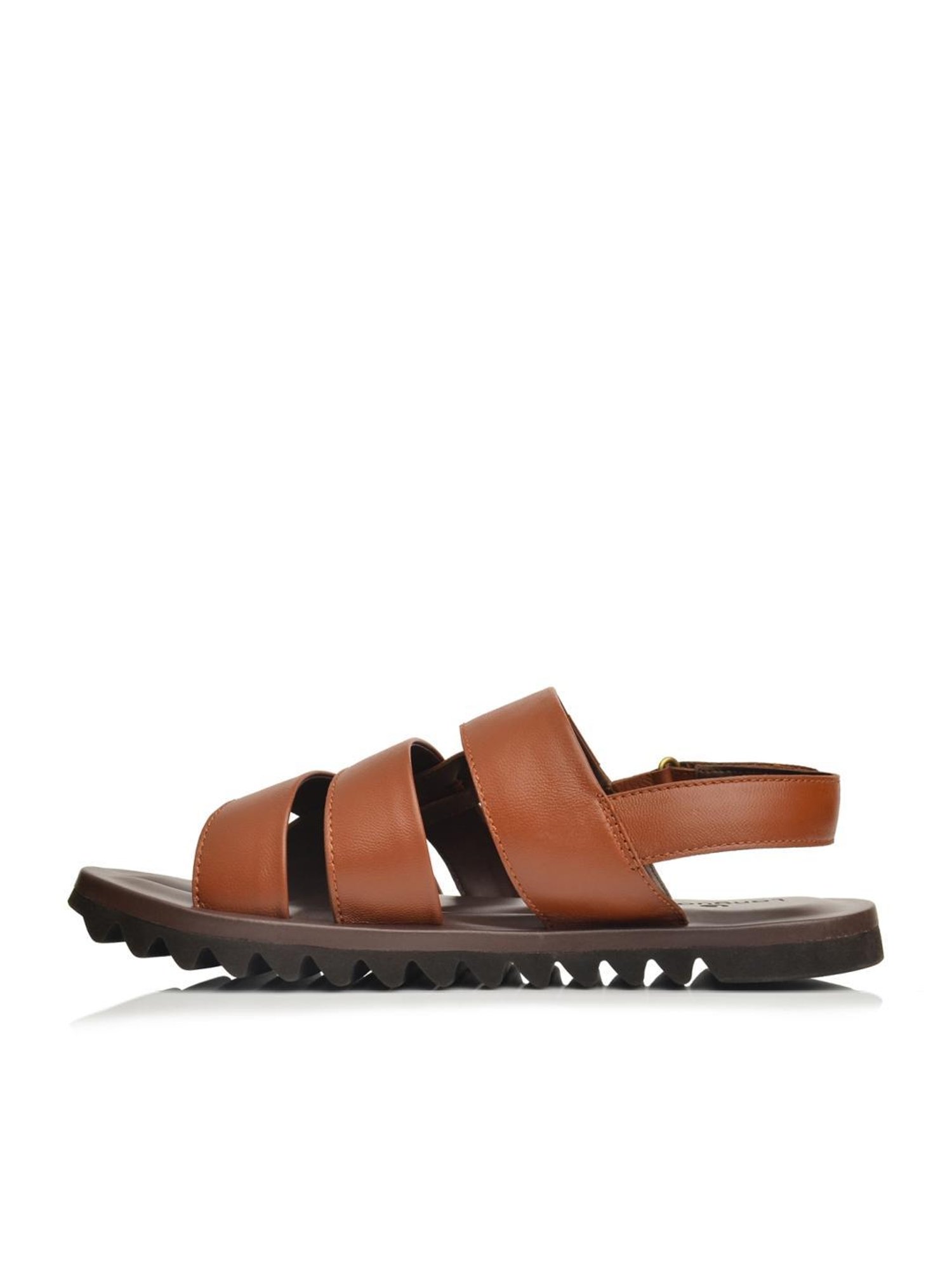 Language Shoes Men's William Tan Back Strap Sandals