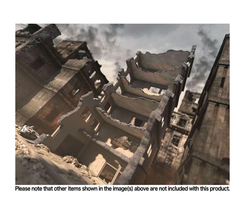 Tomytec DCM02 Dio-Com Destroyed Building A Diorama 1/144 Scale Model Kit