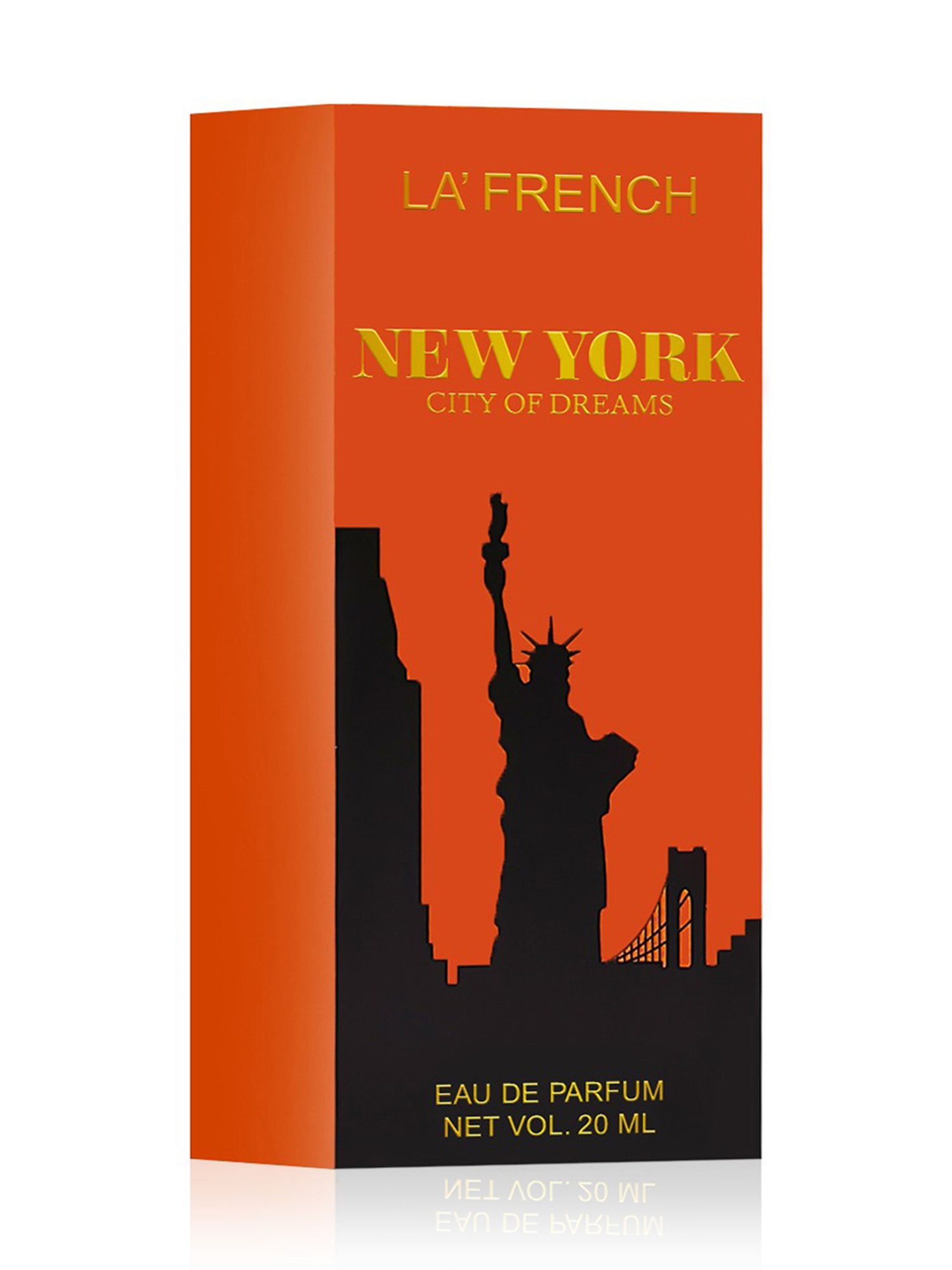 La'french New York City of Dreams Eau de Parfum for Men - 20 ml