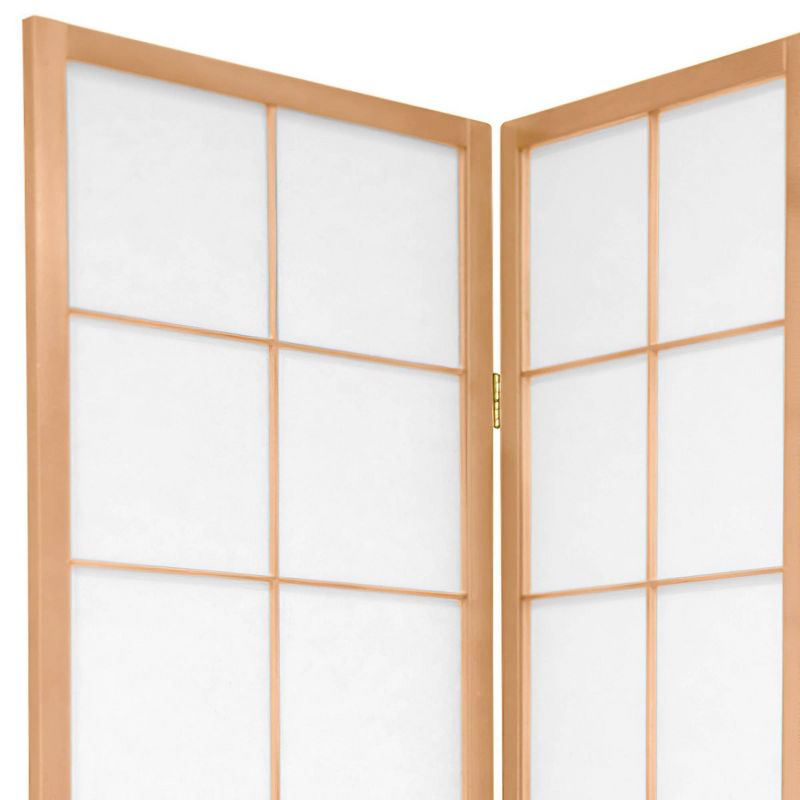 6 ft. Tall Zen Shoji Screen - Natural (3 Panels)