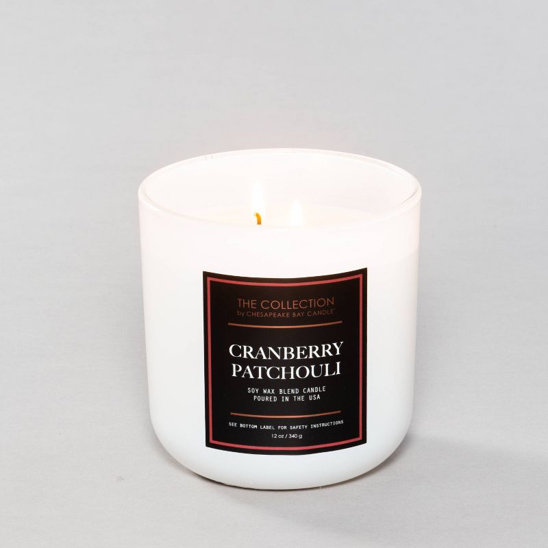 12oz Core Jar 2-Wick Candle Cranberry Patchouli - Chesapeake Bay Candle