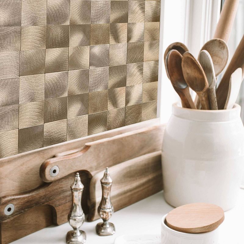 DIP Design is Personal 10pk Copper Wire 12'' x 12'' Tiles Backsplash