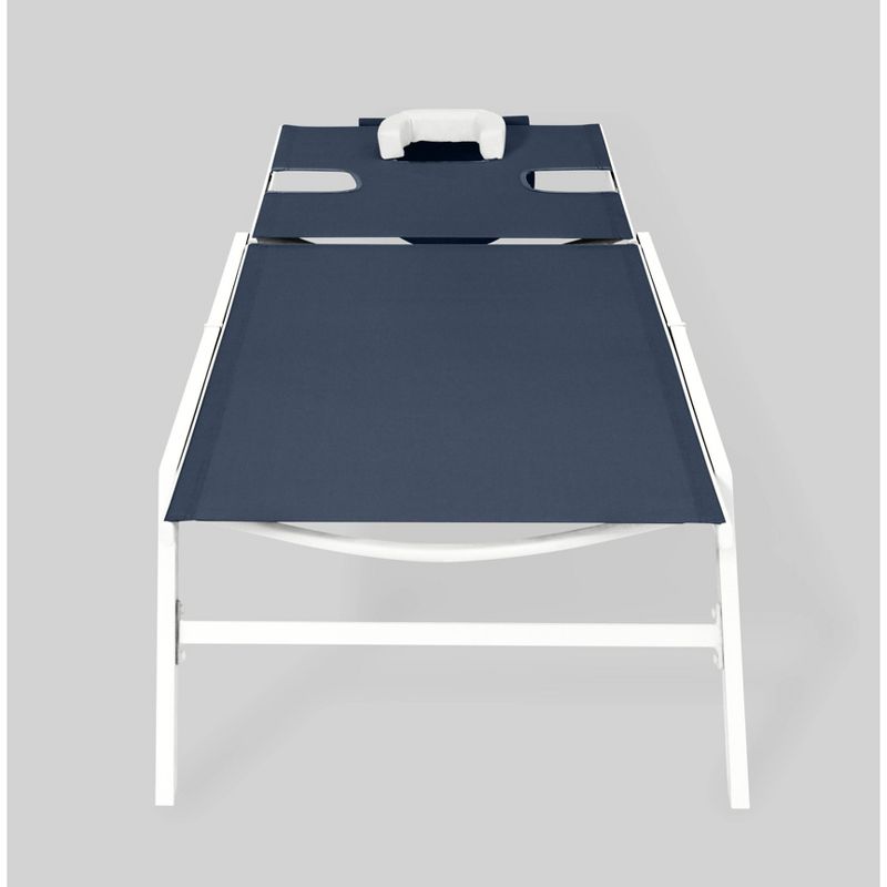 Chatham 2pk Outdoor Chaise Lounges - Ostrich