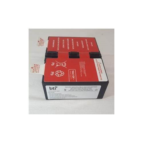 Battery Technology Inc. APCRBC124-SLA124 RBC124 APC RPLMNT BATT CART BR1200G-FR
