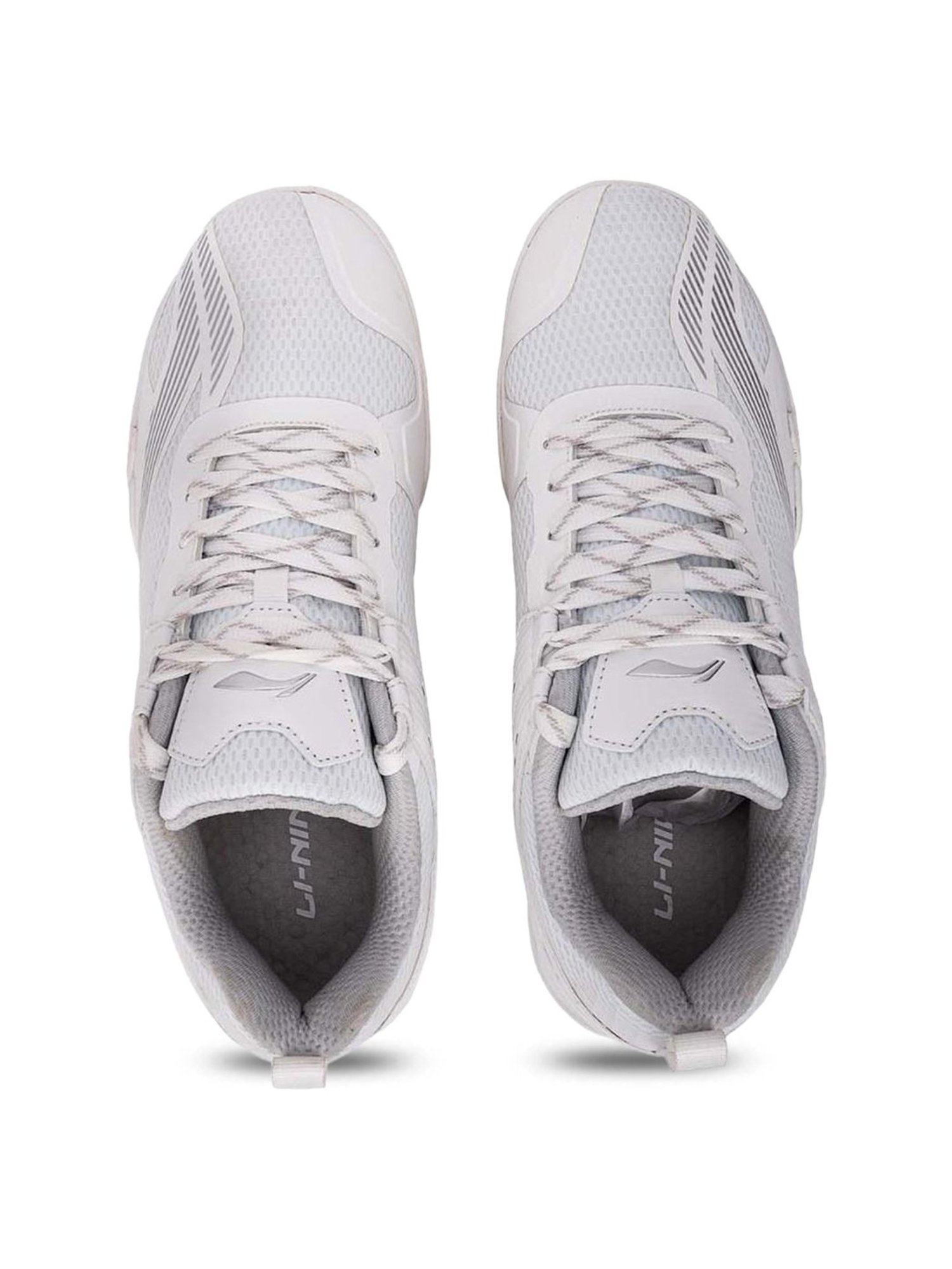 Li-Ning Men's Saga Lite 8 White Indoor Court Shoes
