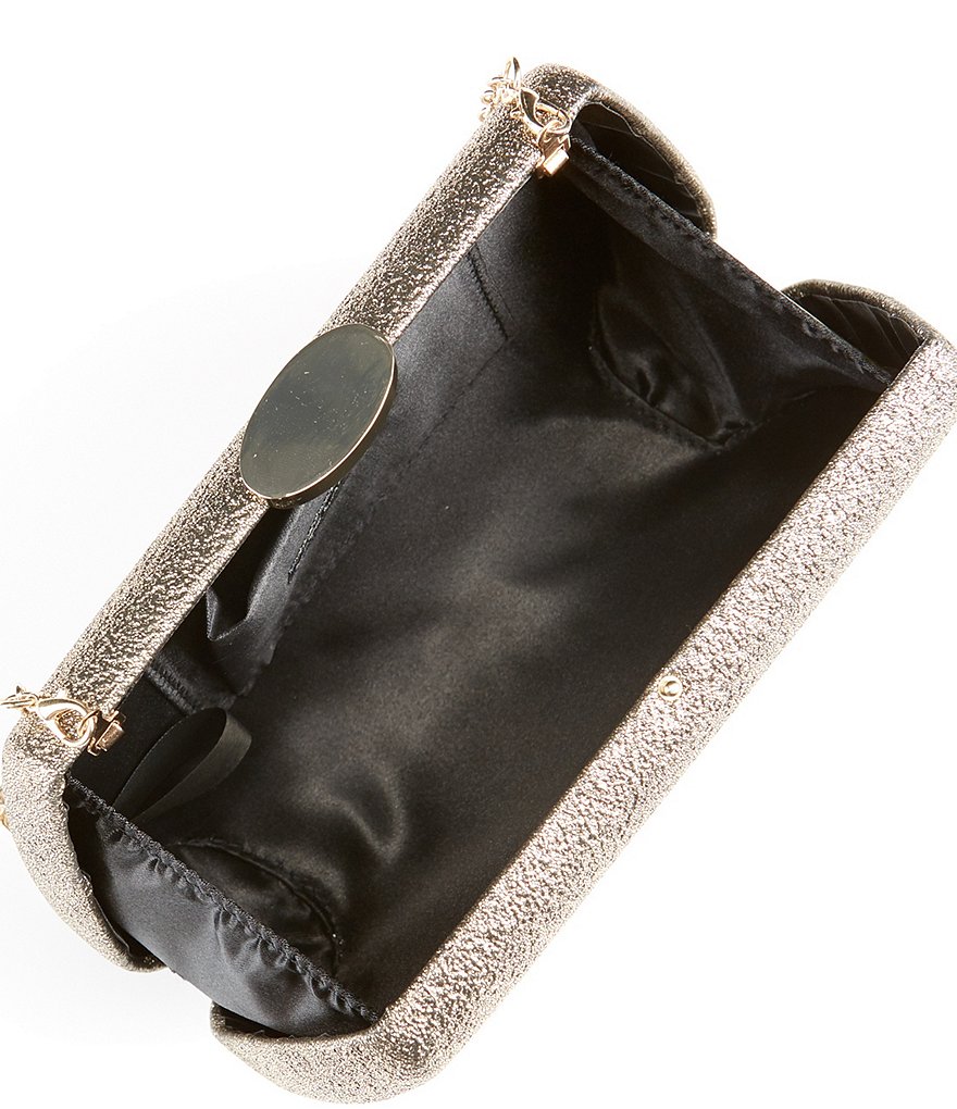 Kate Landry Satin Buckle Clutch Bag
