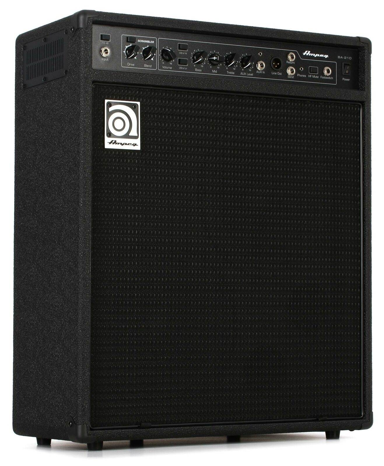 Ampeg BA-210v2 2x10" 450-watt Bass Combo Amp with Scrambler