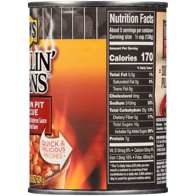 Bush's Southern Pit Barbecue Grillin' Beans - 22oz