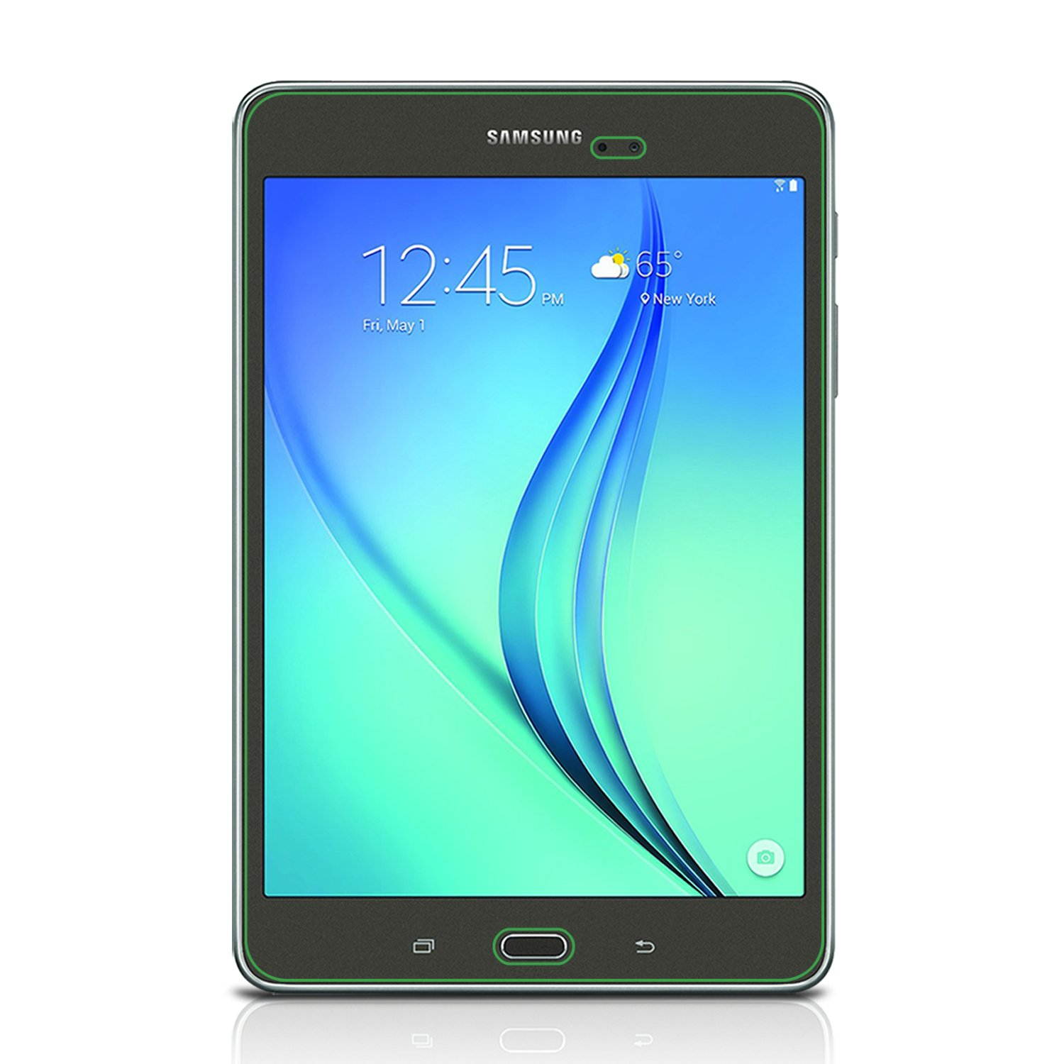 amFilm Glass Screen Protector for Galaxy Tab A 8.0 Tempered Glass, for 2015 Tab A 8.0 (Model SM-T350)