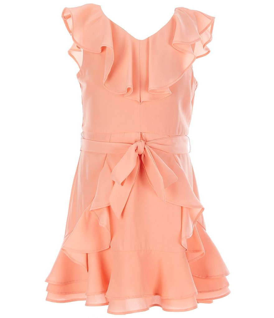 Zunie Little Girls 2T-6X Unicorn Sequin/Rainbow Tutu Dress