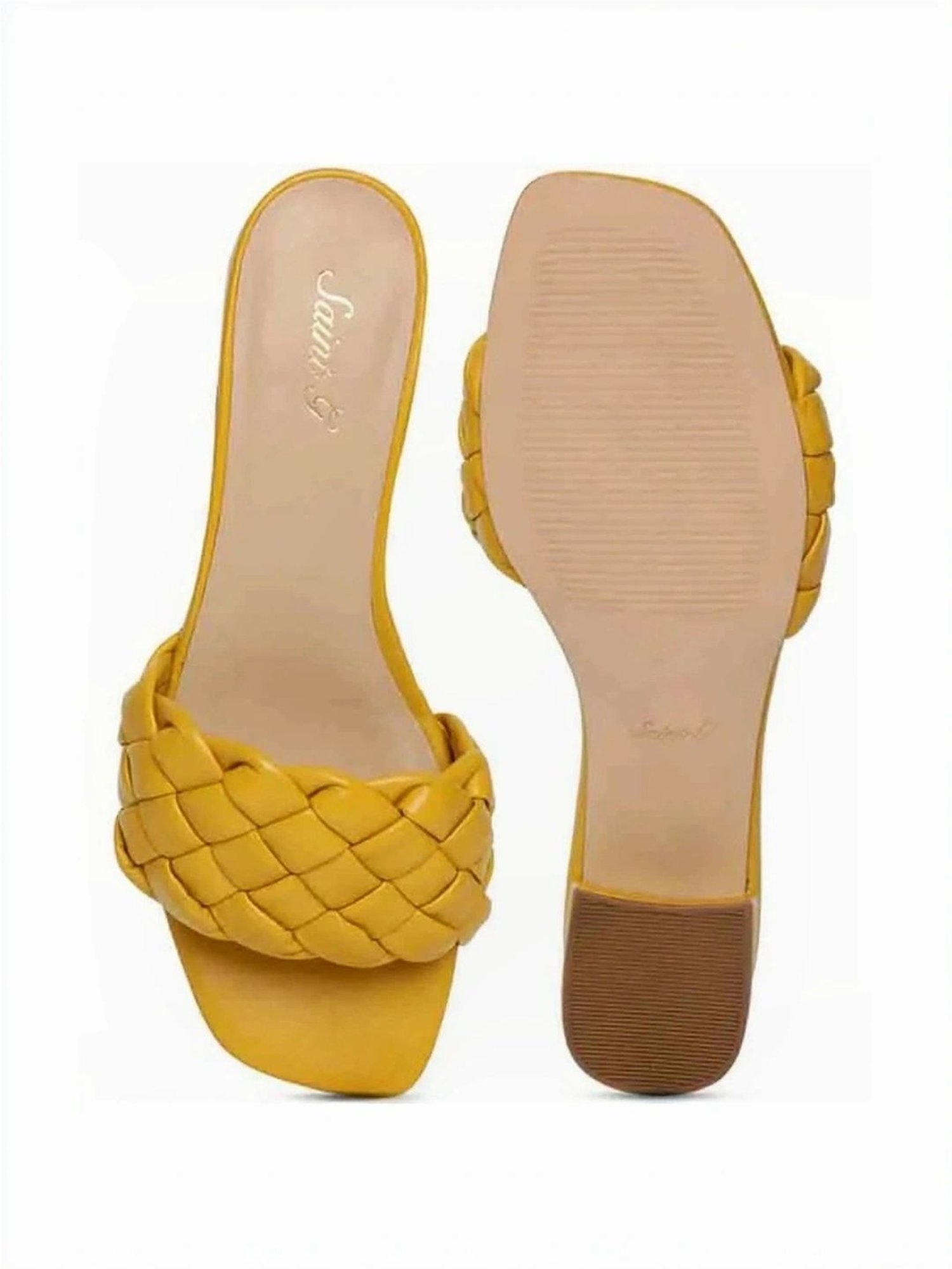 Saint G Women's Kate Mustard Casual Sandals