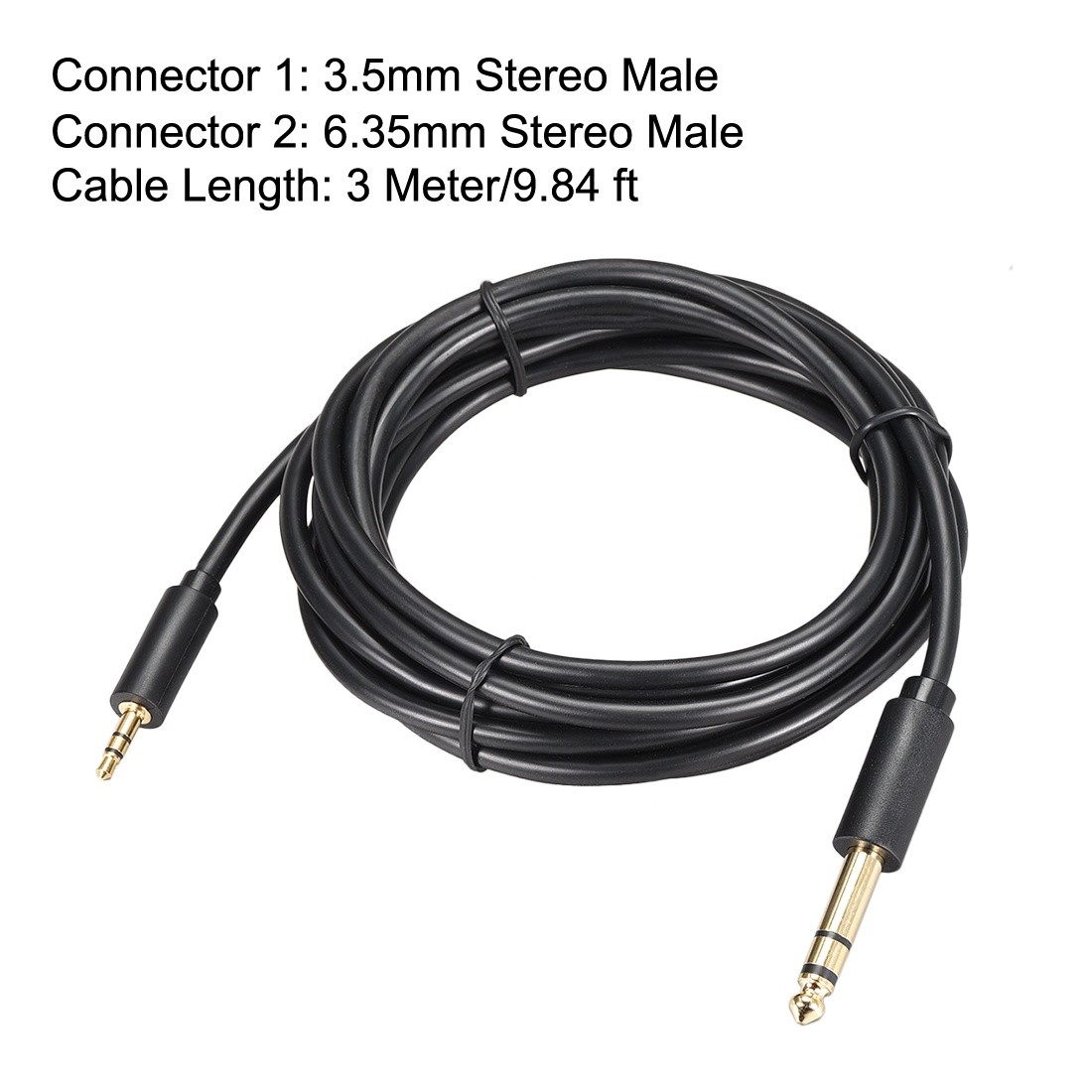 Comprehensive Cable MPS-2PP-10ST 10' Standard Series 3.5mm Stereo Mini Plug to 2 RCA Plugs Audio Cable