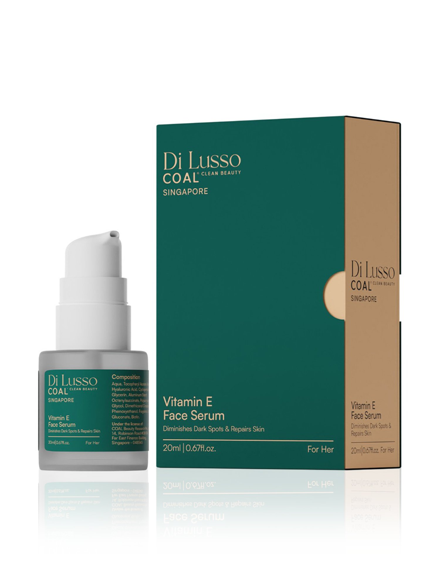 COAL Clean Beauty Vitamin E Face Serum - 20 ml