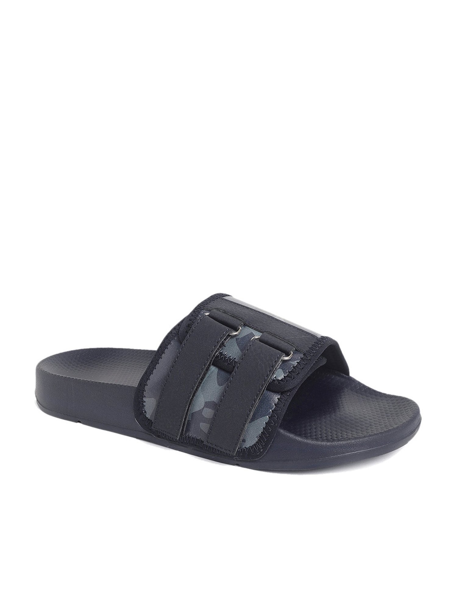 Chupps Men's Navy Slides