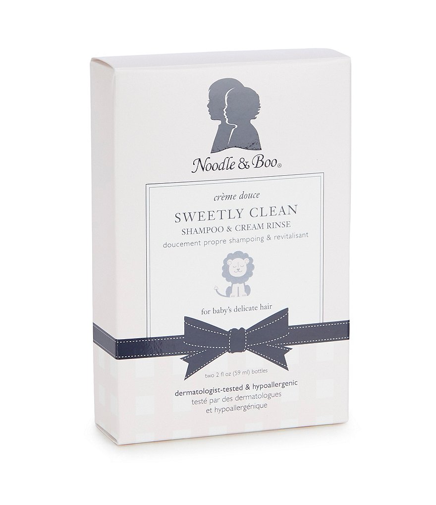 Noodle & Boo Sweetly Clean Shampoo & Cream Rinse Bathtime Travel Kit