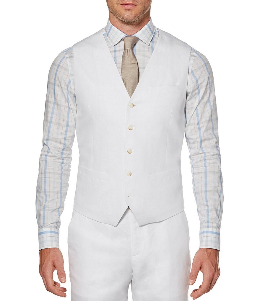 Perry Ellis Solid Suit Separates Vest