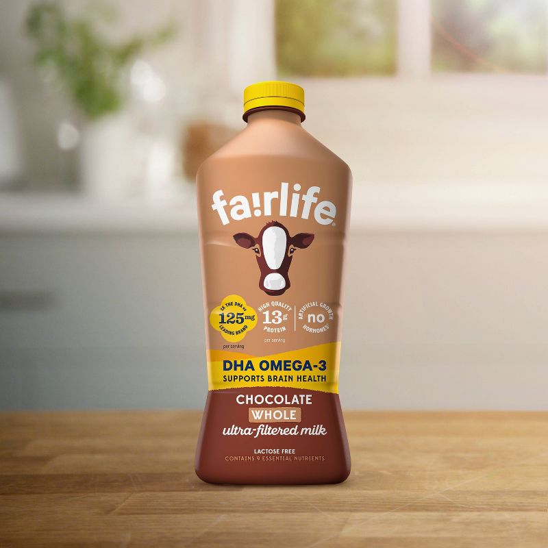 Fairlife Lactose-Free DHA Omega-3 Whole Chocolate Milk - 52 fl oz