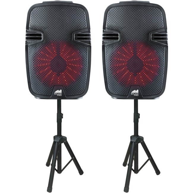 Naxa NDS-8007D Portable Bluetooth Speaker System Black NDS8007D