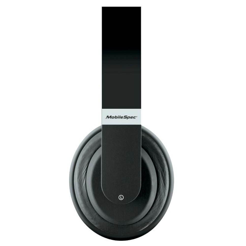 Mobilespec MBS11154 Premium Bluetooth Wireless Folding Headphones - Black