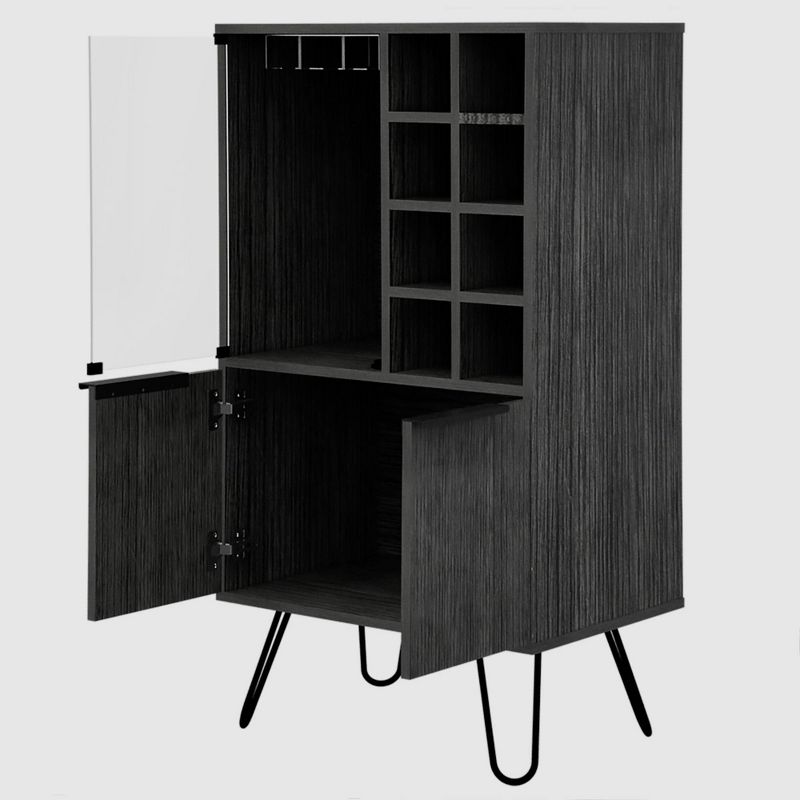 Aster Bar Cabinet Smokey Oak - RST Brands