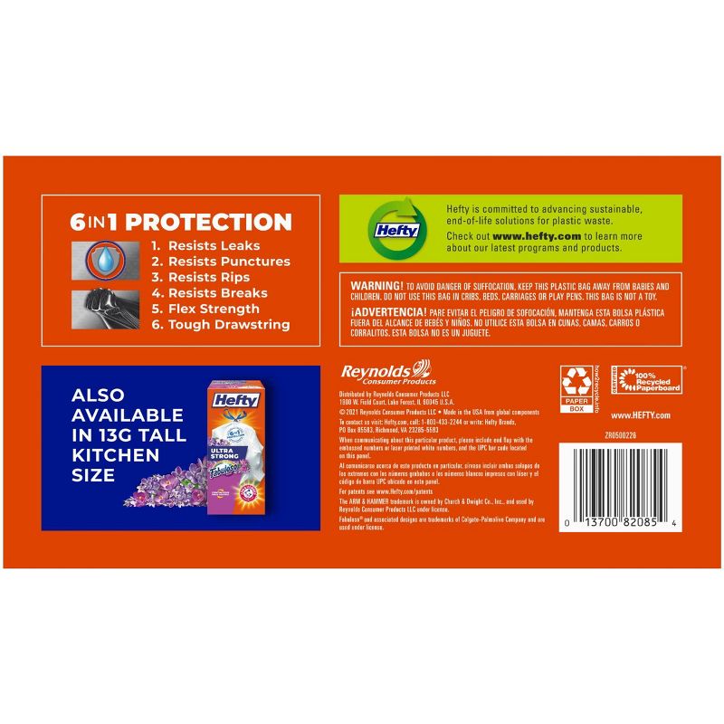 GreenPolly Drawstring Recycling Trash Bags - 13 Gallon - 20ct