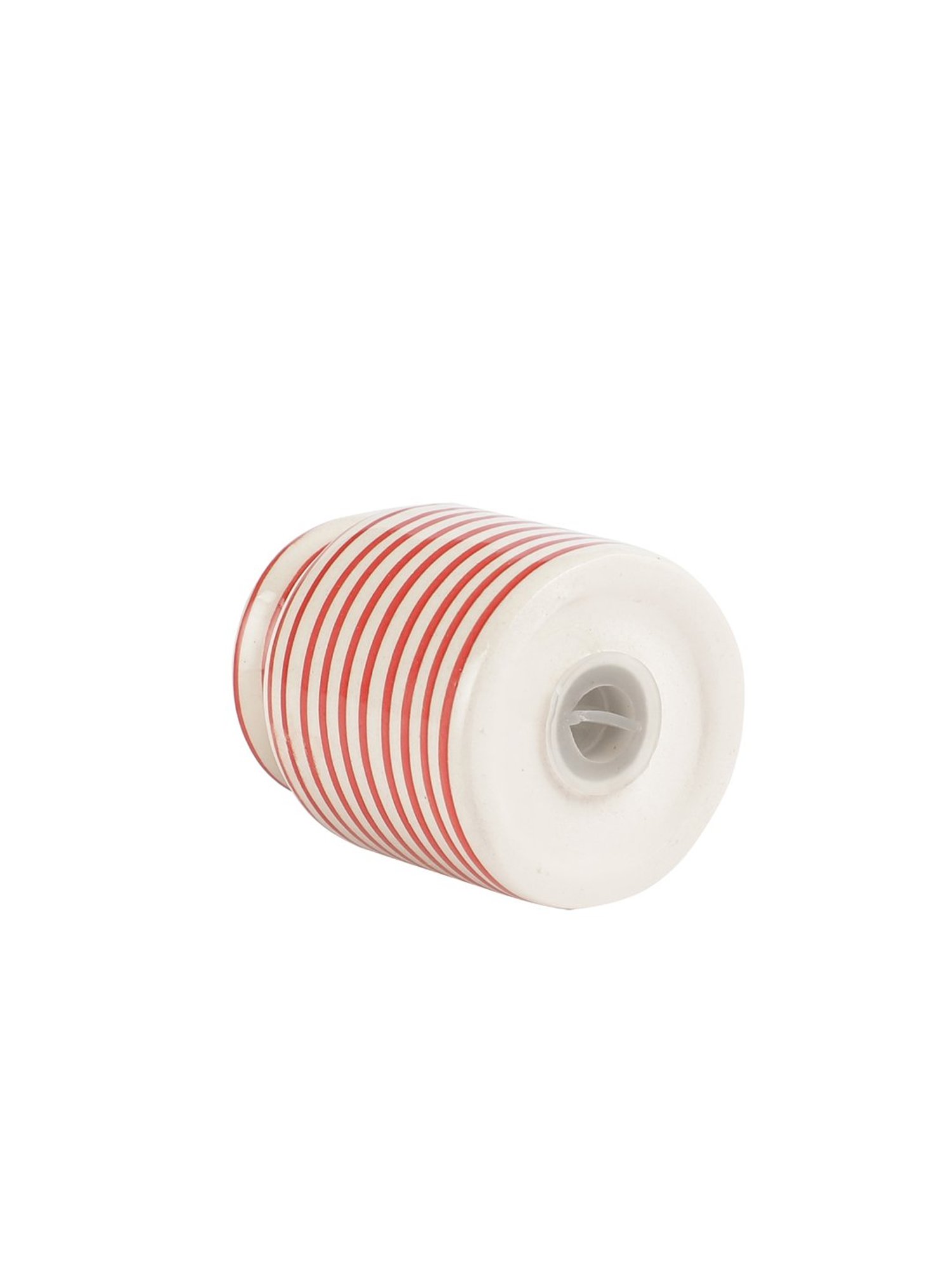 VarEesha Red Ceramic Salt & Pepper Shaker with Toothpick Holder - Set of 3