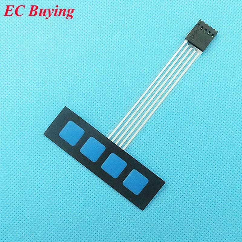 1*4 4 Key Matrix Membrane Switch Keypad Keyboard Control Panel SCM Extended Keyboard Super Slim for Arduino No Words DIY