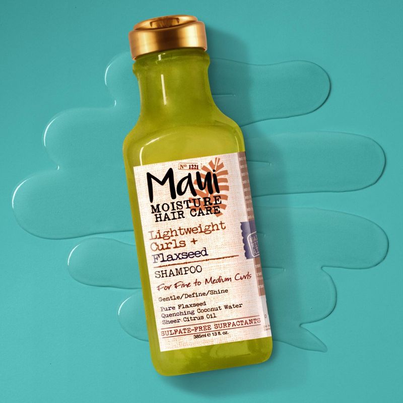 Maui Moisture Gentle & Lightweight Flaxseed Shampoo - 13 fl oz