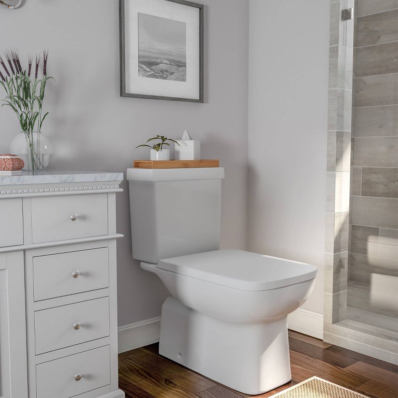 Bamboo Natural Wood Bathroom Vanity Tray Brown - Hastings Home