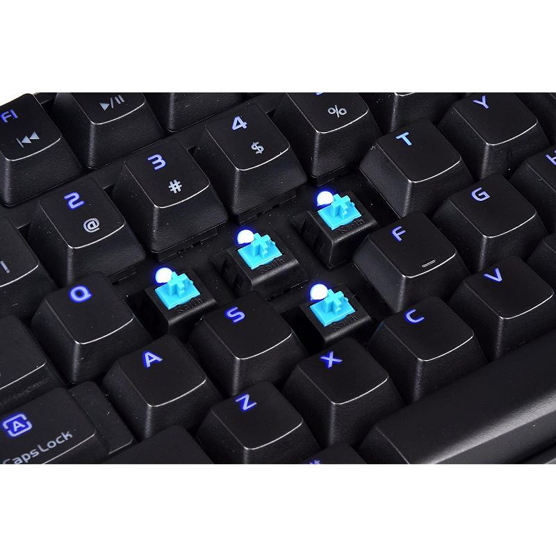 Thermaltake TteSPORTS Poseidon Z Mechanical Gaming Keyboard - Blue Switches