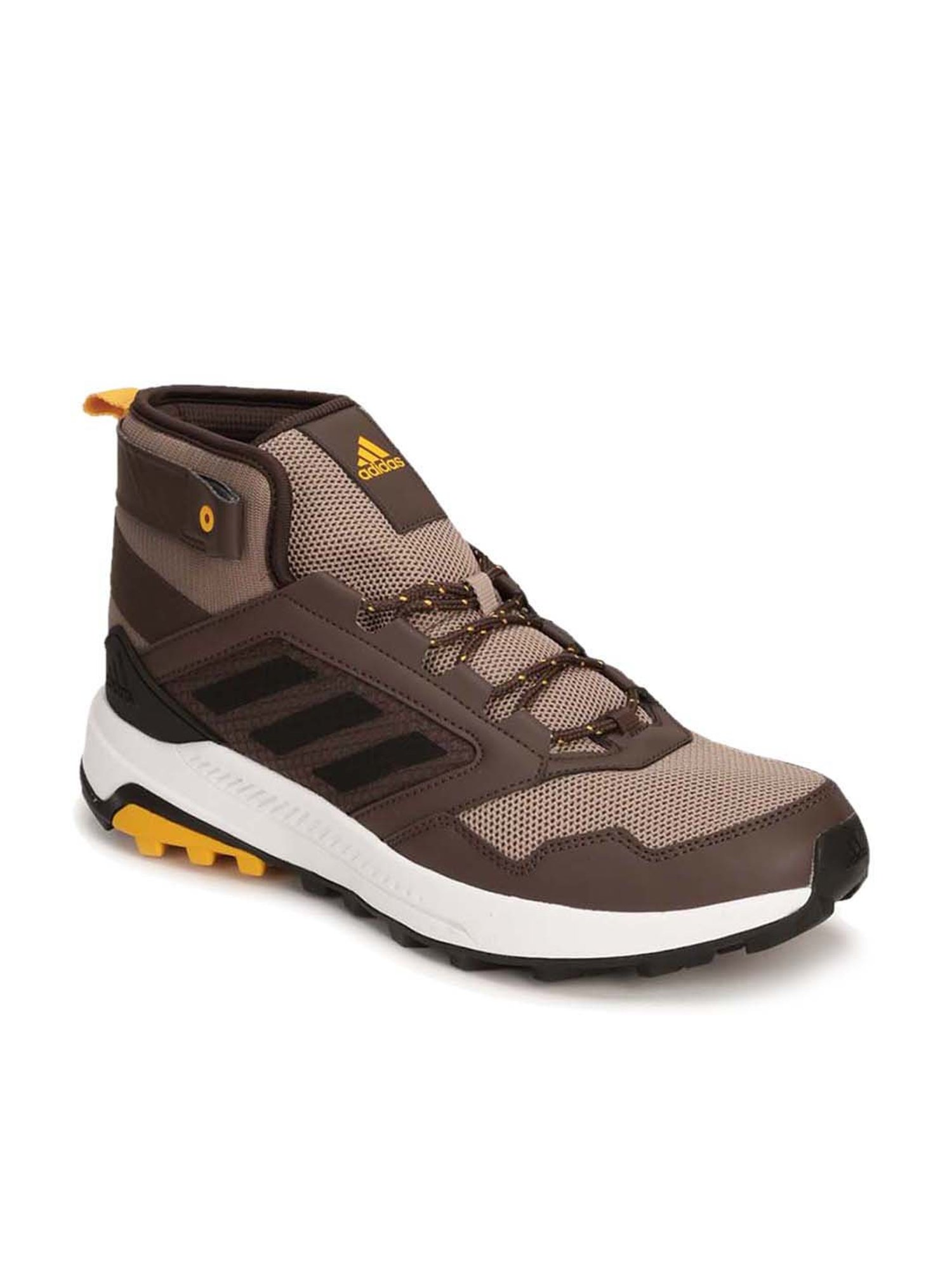 Adidas Men's Jerzotrail Mid Caramel Brown Outdoor Shoes
